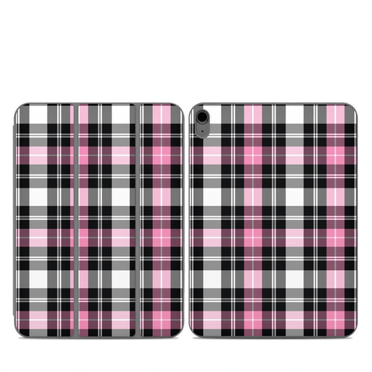 Pink Plaid - Apple Smart Folio Skin