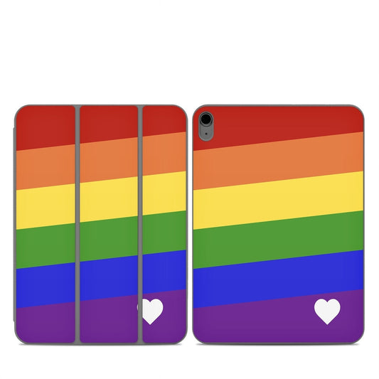 Rainbow Stripe - Apple Smart Folio Skin