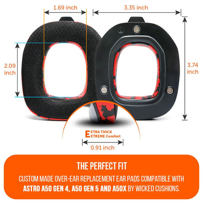 Astro A50 Gen 4, Gen 5 and A50X Earpads - WC FreeZe Cooling Gel