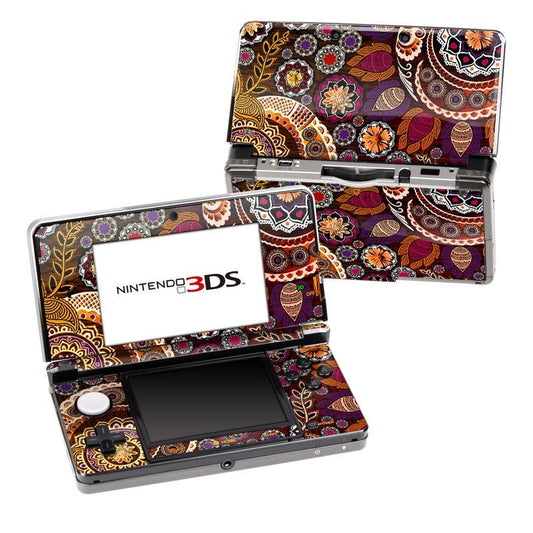 Autumn Mehndi - Nintendo 3DS Skin