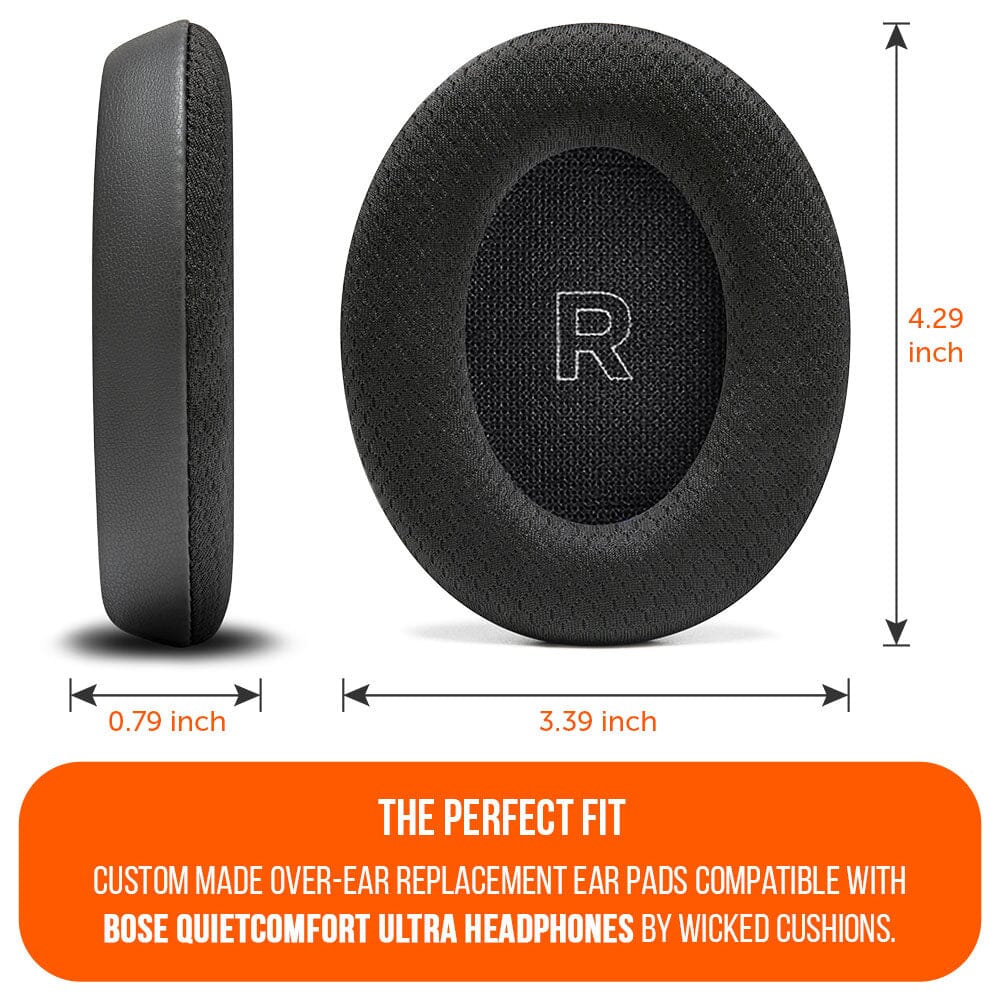 Bose QuietComfort Ultra Gen 1 & Gen 2 Cooling Gel Earpads - WC FreeZe QC Ultra
