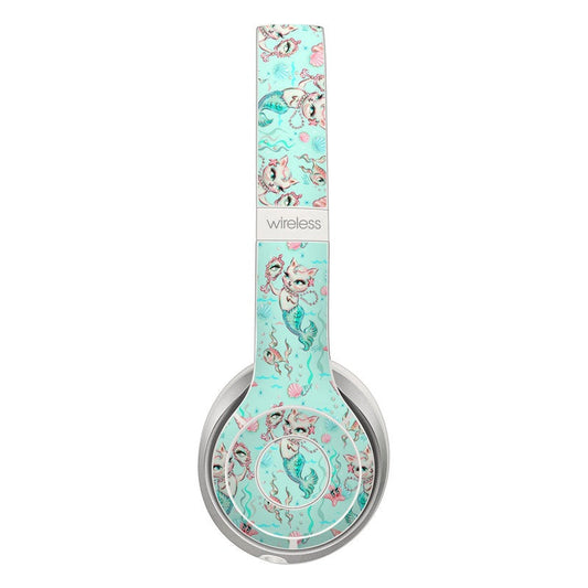Merkittens with Pearls Aqua - Beats Solo 3 Wireless Skin