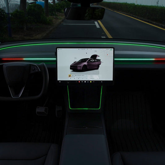 TESERY NeuroLight丨Model 3/Y Dashboard RGB Lights with Integrated BSD System