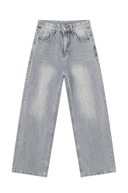 Wide Leg Jeans with Pockets