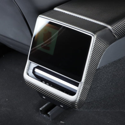 Carbon Fiber Backseat Vent Cap Cover For Model 3 Highland & New Model Y