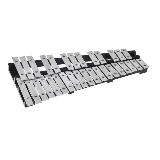 30 Note Glockenspiel Xylophone Bell Kit, Percussion Instrument with Mallets, Drum Sticks and Carrying Bag, Professional Glockenspiel Xylophone Percussion Instrument Set for Students & Adults