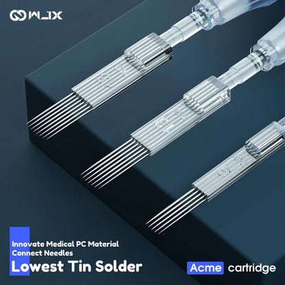 WJX Professional Tattoo Cartridges Needles - 0.35MM/0.30MM/0.25MM Round Liner | Box of 20