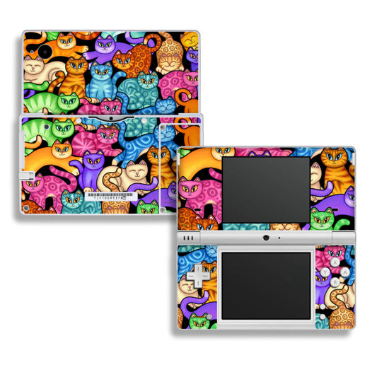 Colorful Kittens - Nintendo DSi Skin