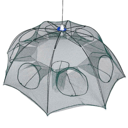 Foldable Fishing Bait Net Trap