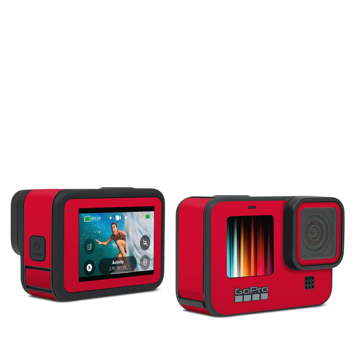 Solid State Red - GoPro Hero Black Skin