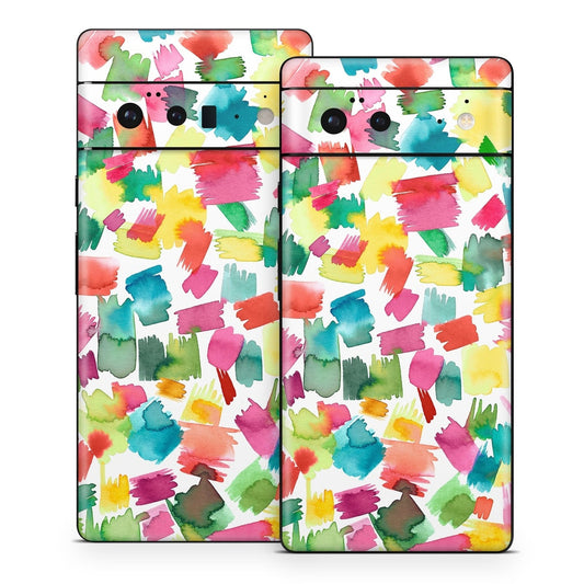 Colorful Strokes - Google Pixel 6 Skin