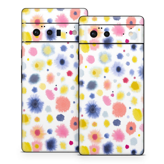 Red Blue Dots - Google Pixel 6 Skin