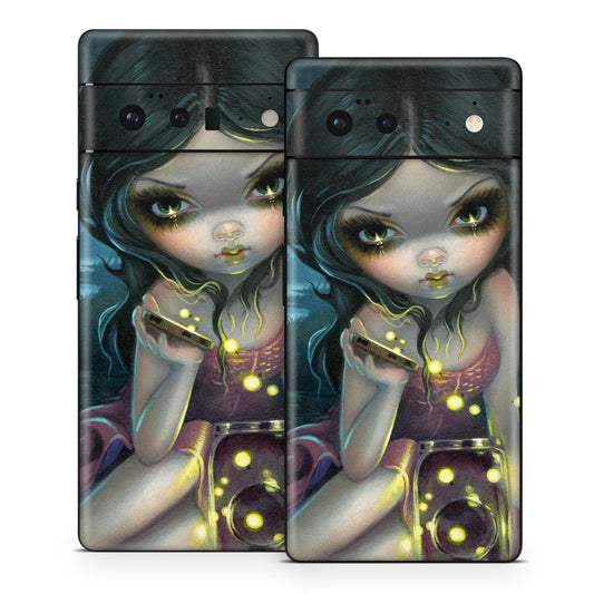 Releasing Fireflies - Google Pixel 6 Skin