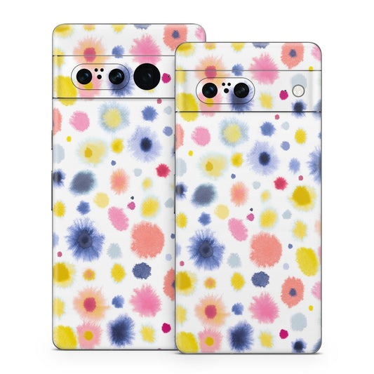 Red Blue Dots - Google Pixel 7 Skin
