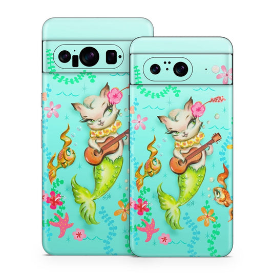 Merkitten with Ukelele - Google Pixel 8 Skin
