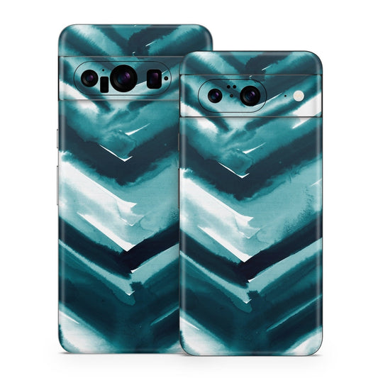 Watercolor Chevron - Google Pixel 8 Skin