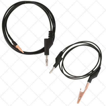 Grounding Clip on 3' Cord for Pulse Arc Welder, Alligator and Precision Style for Permanent Jewelry