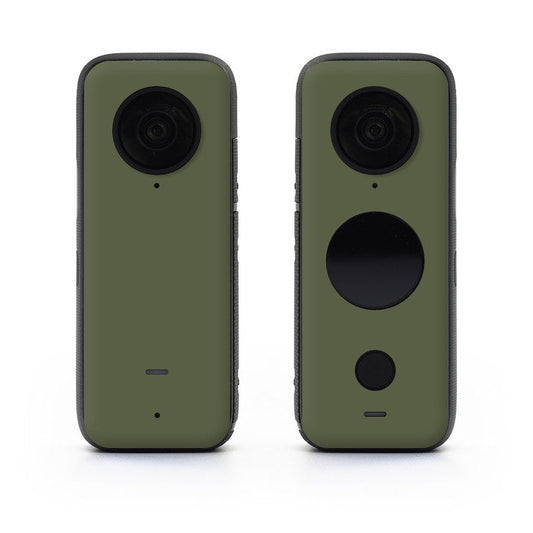 Solid State Olive Drab - Insta360 One X2 Skin