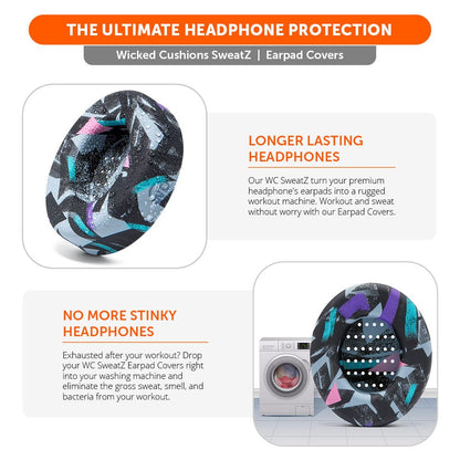 Beats Studio 2 & 3 Earpad Sweat Covers - WC SweatZ Studio