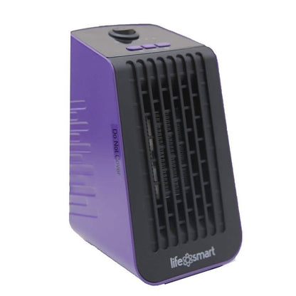 Life Smart Desktop Personal Heater & Fan - Assorted Colors