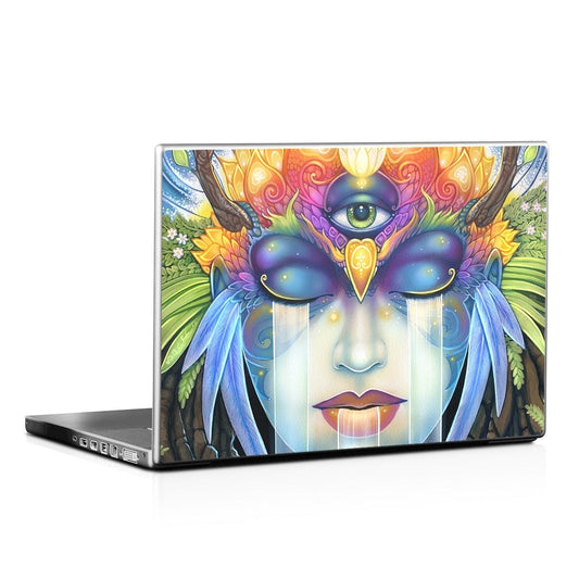 Gaia Goddess - Laptop Lid Skin