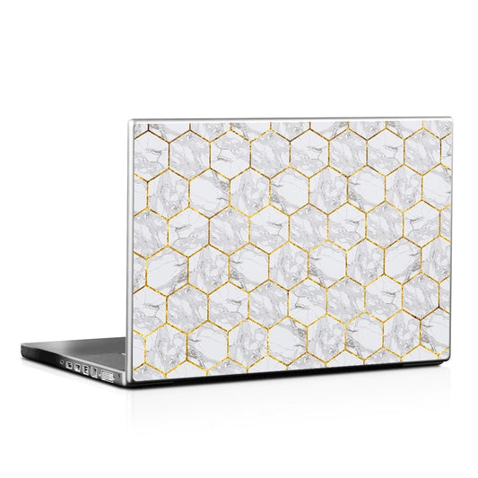 Honey Marble - Laptop Lid Skin