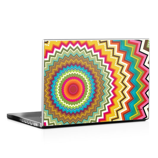 Mosaic Burst - Laptop Lid Skin