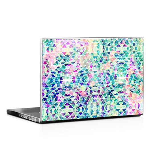 Pastel Triangle - Laptop Lid Skin