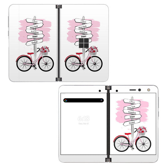 Bike Ride - Microsoft Surface Duo Skin