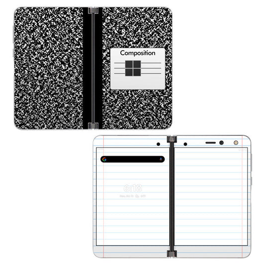 Composition Notebook - Microsoft Surface Duo Skin