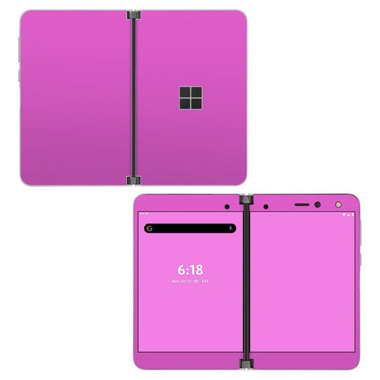 Solid State Vibrant Pink - Microsoft Surface Duo Skin