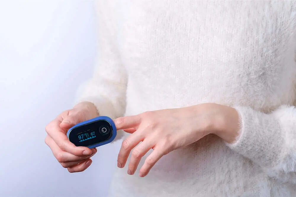 Med-Pat PX-1 Fingertip Pulse Oximeter | Accurate SpO₂ & Pulse Rate Monitor – FDA Approved, FSA/HSA Eligible