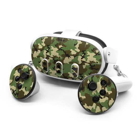 Woodland Camo - Meta Quest 3 Skin