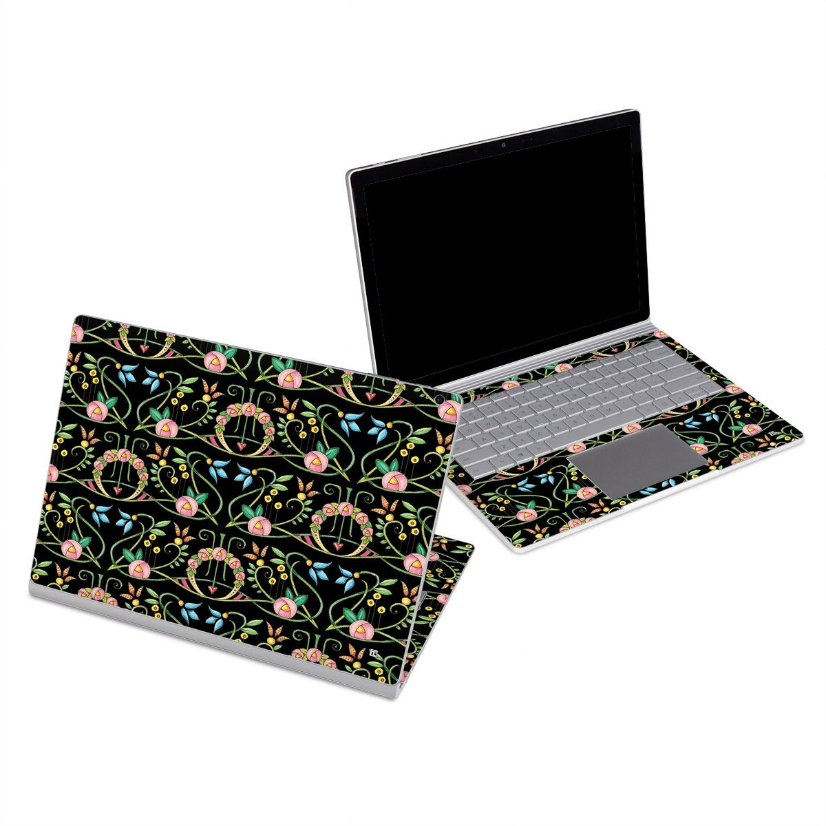 Change Nothing Flowers - Microsoft Surface Book Skin