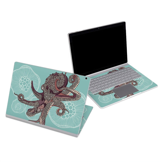 Octopus Bloom - Microsoft Surface Book Skin