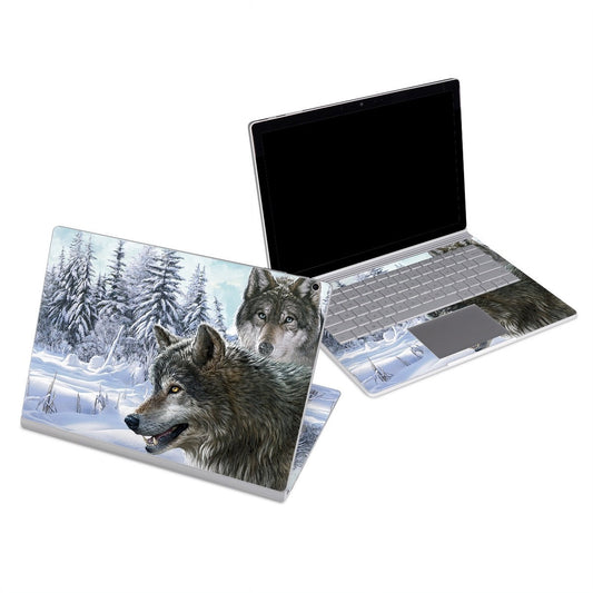 Snow Wolves - Microsoft Surface Book Skin