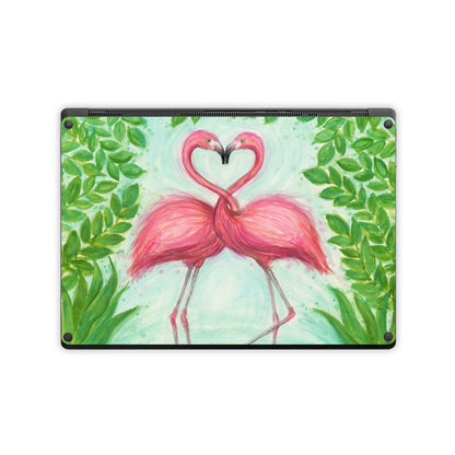 Flamingo Love - Microsoft Surface Laptop Skin