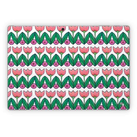 Deco Tulips - Microsoft Surface Pro Skin