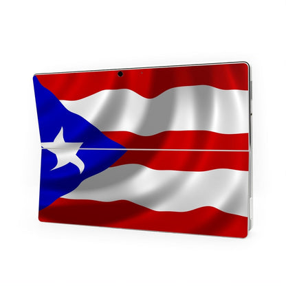 Puerto Rican Flag - Microsoft Surface Pro Skin