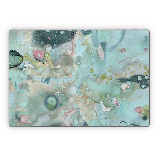 Organic In Blue - Microsoft Surface Pro Skin
