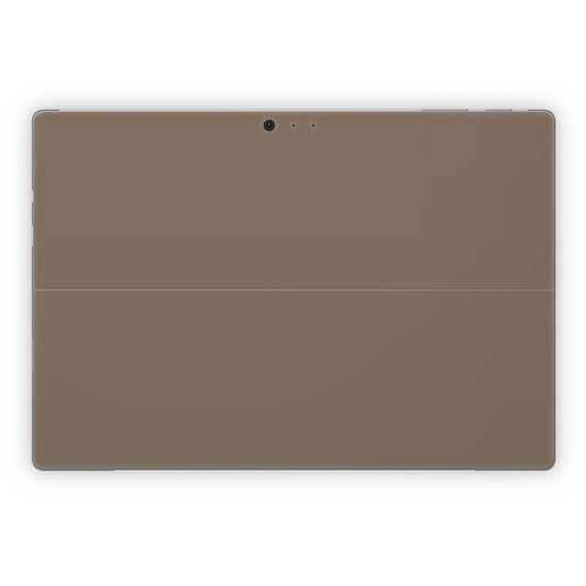Solid State Flat Dark Earth - Microsoft Surface Pro Skin