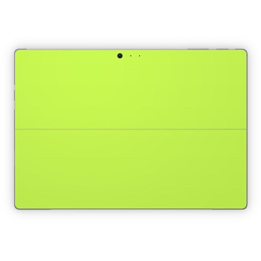 Solid State Lime - Microsoft Surface Pro Skin