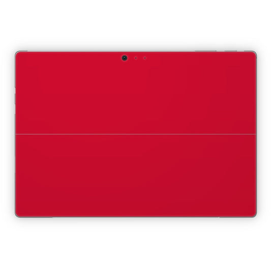 Solid State Red - Microsoft Surface Pro Skin