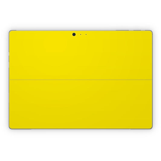 Solid State Yellow - Microsoft Surface Pro Skin