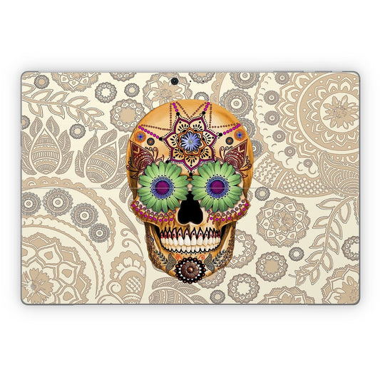 Sugar Skull Bone - Microsoft Surface Pro Skin