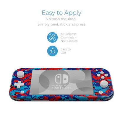 Digital Patriot Camo - Nintendo Switch Lite Skin