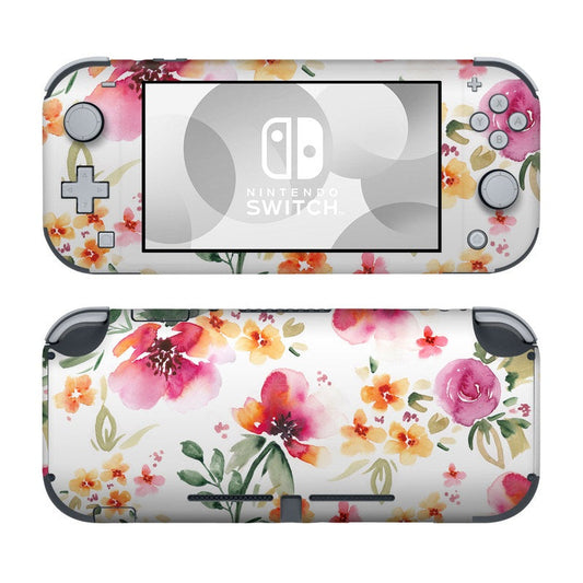 Fresh Flowers - Nintendo Switch Lite Skin