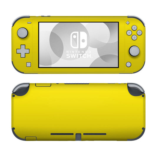 Solid State Yellow - Nintendo Switch Lite Skin
