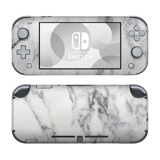 White Marble - Nintendo Switch Lite Skin