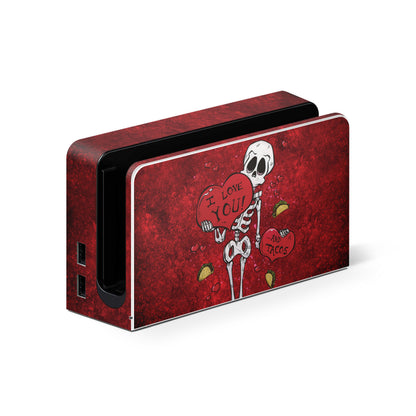 I Love You And Tacos - Nintendo Switch Skin